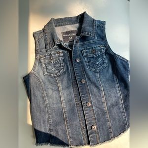 Maurice’s denim vest